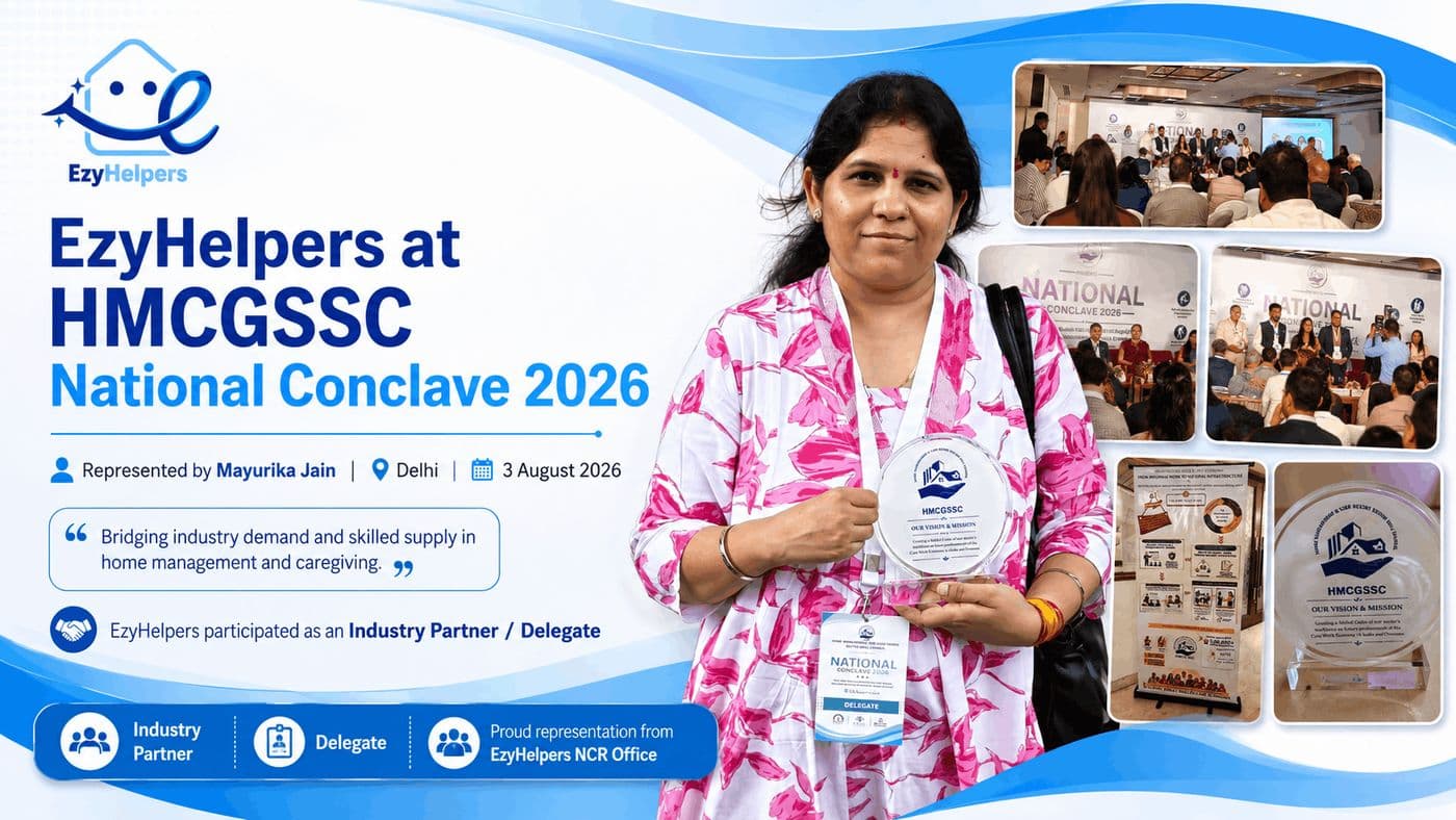 EzyHelpers at the HMCGSSC National Conclave 2026 in Delhi