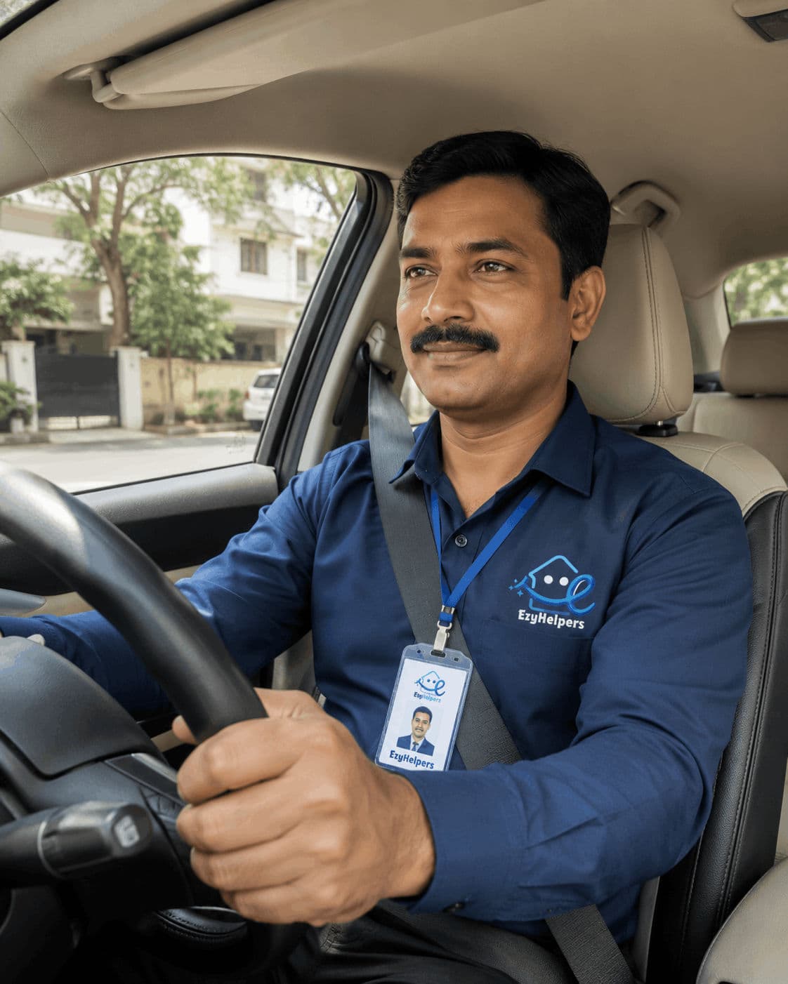 Verified driver at the wheel